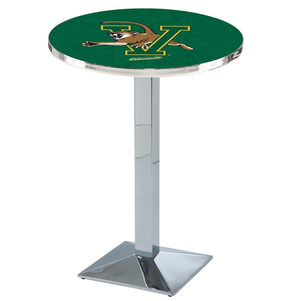 42" Chrome Vermont Pub Table